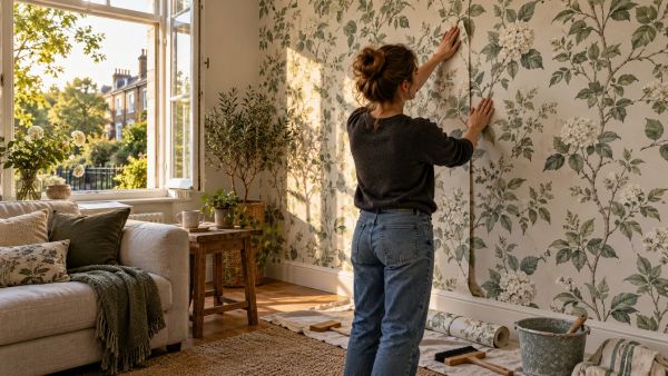 10 idées créatives pour rénover vos murs avec du papier peint