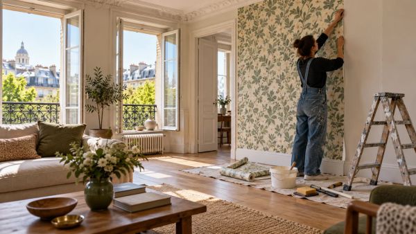 10 idées créatives pour rénover vos murs avec du papier peint